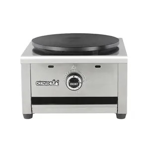 Single Head Commercial Gas Crepe Maker Pancake Making Machine