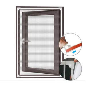 Summer Magic Automatic Closing Net Mesh With Magnets Anti Fly Bug Mosquito Insect Netting Divider Door Screen Curtain