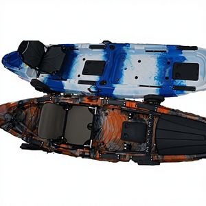 Support de pêche pour kayak robuste et durable avec planche longue et bandes rectangulaires montées latéralement, porte-cannes de qualité supérieure - Product Image 5