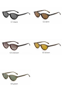 Kính mắt thời trang cao cấp MiuBrand, unisex, khung acetate oval toàn viền, bảo vệ UV400, có thể tùy chỉnh, bền đẹp. - Product Image 6