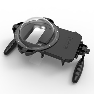 <span class=keywords><strong>Coque</strong></span> de protection <span class=keywords><strong>universelle</strong></span> étanche IP68 pour la photographie sous-marine, pour smartphones et accessoires GoPro Hero Black - Product Image 5