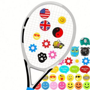 Amortisseurs de vibrations pour raquettes de tennis en silicone durables, de haute qualité, personnalisés, en gros, promotionnels - Product Image 1