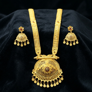 Wholesale 14K 18K 24K Micro Gold Plated AD Forming Long <b>Necklaces</b>, Fashion Jewelry, Brass Gold Filled Floral Design Jewelry Set. - Product Image 2
