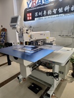 Nueva Máquina de Coser Industrial Computarizada con Control PLC, de Cama Plana, Puntada Recta, Una Aguja, para Coser Metal, con Lubricación Automática del Motor