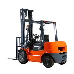 3 Ton Forklift Gas And Diesel Forklift 3 Ton With Cab Enclosed Hangcha Model