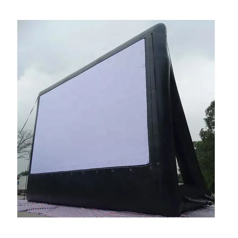 في الهواء الطلق مخصصة تلفزيون محمول شاشة قابلة للنفخ السينما للحدث