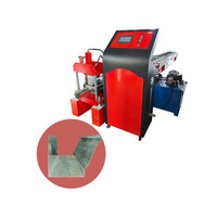 Machine de formage de gouttières de toiture entièrement automatique avec commande PLC pour acier coloré