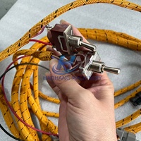 Arnés de prueba de diagnóstico de motor C4.2 C6.4 C7 C18, cable de arranque y línea de prueba de ECU para excavadoras Caterpillar modelos C/D