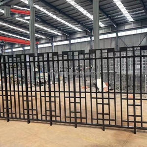 <span class=keywords><strong>Porte</strong></span> principale en <span class=keywords><strong>fer</strong></span> <span class=keywords><strong>forgé</strong></span> de haute qualité facilement assemblée clôture de sécurité de <span class=keywords><strong>porte</strong></span> d'entrée de maison moderne avec cadre en métal de style australien - Product Image 5