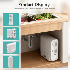 Purificateur d'<span class=keywords><strong>eau</strong></span> sous évier sans réservoir à osmose inverse 800 GPD en plastique électrique, personnalisé pour usage domestique et hôtelier, fabriqué par une usine OEM - Product Image 3