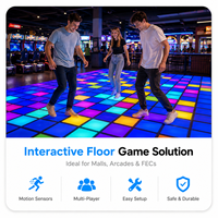 Sistema de Piso Interactivo con Luces LED para Juegos en Red, Multijugador, Comercial, para Centros Comerciales, Arcades y Centros de Entretenimiento Familiar (FEC)