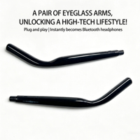 Accessoires pour lunettes intelligentes HONGYUN AI - Branchement facile, branches intelligentes compatibles avec la traduction multilingue, pour lunettes de vue