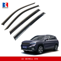 Visera para ventana de coche, deflectores de viento para clima, protección solar, visera de ventilación, accesorios para SKYWELL EV6, ET5, Elaris BEO, Imperium, SEV