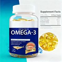 Huile de poisson OEM, vitamine EPA DHA, oméga-3 végétarien, oméga-3 6 9 halal, compléments alimentaires en vrac, 500 mg, 1000 mg, gélules molles d'oméga-3 pour adultes