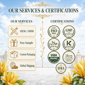 น้ำหอมแดงชัมปาคาเกรดพรีเมียม (ไมเลีย แชมปาคา) กลิ่นดอกไม้ธรรมชาติแท้ ได้รับการรับรองมาตรฐานระดับโลกสำหรับการผสมผสานสูตรน้ำหอม - Product Image 4