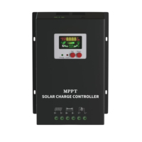 Contrôleur de charge solaire MPPT 12V/24V/48V 50A avec port USB pour éclairage, puissance PV maximale 600W SSM-MPPT-50A