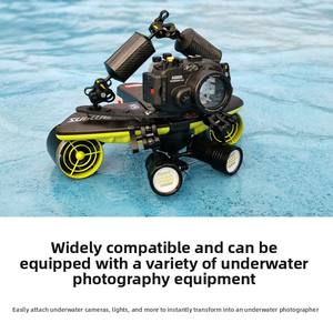 Propulsor Subacuático Marvel White Shark Navbow de PVC para Buceo Libre, Acelerador de Natación, Fotografía Subacuática - Product Image 4