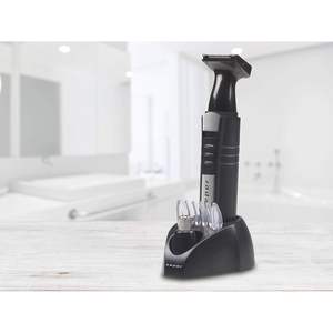 เครื่องเล็มขนบนใบหน้าสแตนเลสสีดำ - Product Image 1