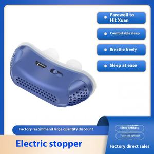 Appareil électrique anti-ronflement pour homme, dispositif de sommeil, soulagement du ronflement, prévention, élimination, traitement, fonctions de massage pour le nez - Product Image 5