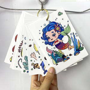 GF 20 feuilles <span class=keywords><strong>de</strong></span> cartes <span class=keywords><strong>de</strong></span> graffiti amusantes avec couverture rigide, papier offset, carton, matériel <span class=keywords><strong>de</strong></span> bricolage, ensemble <span class=keywords><strong>de</strong></span> livres <span class=keywords><strong>de</strong></span> dessin et <span class=keywords><strong>de</strong></span> coloriage pour enfants - Product Image 3