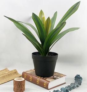 Plantes en <span class=keywords><strong>pot</strong></span> à feuilles plates Plante verte artificielle Salon Bonsaï Ornements Paysages Plantes en <span class=keywords><strong>pot</strong></span> à feuilles plates artificielles - Product Image 3