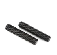 Factory Price DIN975 Stud Bolts Threaded Rod Right Hand Black Oxide Finish Steel Material Metric Measurement System Heavy