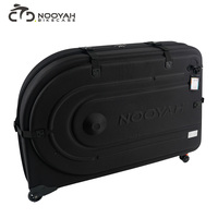 NOOYAH Pas de démontage de guidon EVA coque rigide étui de voyage pour vélo vtt transport de vélo de route pour compagnie aérienne léger avec serrure TSA