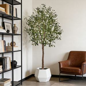 Arbre d'olivier artificiel 210 cm, durable, amovible, réaliste, de haute qualité, décor d'intérieur pour arbre de remise de diplôme - Product Image 2