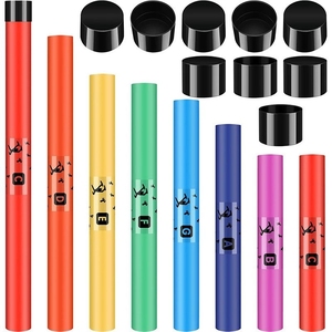 Ensemble de boomwhackers chromatiques en gros, 8 tubes sonores colorés, tubes rythmiques pour activité musicale en classe - Product Image 3