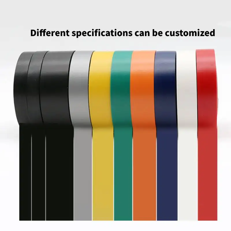 Schwarzes Isolierband Auf Lager Wasserdichtes elektrisches PVC-Isolierband aus Vinyl