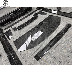 Kit carrosserie MSY Style pour Tesla Cybertruck en fibre de carbone sèche : lèvre avant, bas de caisse, diffuseur arrière, éclairage de toit, boîtier de rétroviseur - Product Image 4