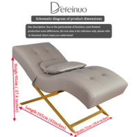 Table de massage moderne en aluminium léger et réglable, pliable, chaise de spa, chaise de tatouage, salon de beauté, salon de coiffure, salle de sport, salle de bain