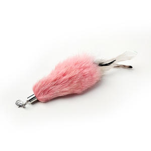 Direktverkauf vom Hersteller Luxus Feder-Teaser Katzenstab Ersatzkopf Glocke Katzenspielzeug - Product Image 5