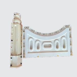 Moule de garde-corps de pelouse 84.2x66CM béton préfabriqué villa en pierre paysage épaissi jardin extérieur ensemble complet - Product Image 2