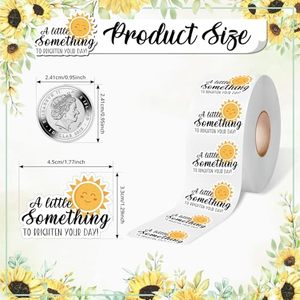 Autocollants ronds adhésifs imperméables pour étiquettes professionnelles, emballages artisanaux et cartes de remerciement pour anniversaires/mariages - Design mignon en papier - Product Image 2