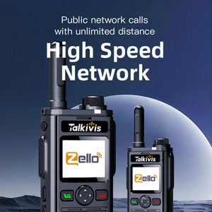 Talkivis TK-298 PoC Mạng Walkie Talkie zello toàn cầu PoC không giới hạn khoảng cách 4 gam Sim Thẻ Loại-C sạc Android Bluetooth đài phát thanh - Product Image 3