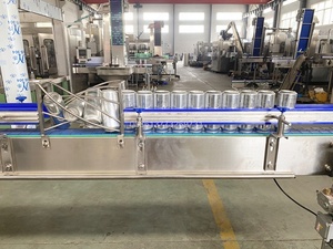 Refrigerante de Água Que Faz A Máquina Pode Lata De Alumínio Pode Aferidor de Enchimento de Refrigerantes Carbonatados Máquina de Cerveja Linha De Enchimento - Product Image 6