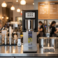 Bouilloire Électrique Professionnelle Semi-Automatique en Acier Inoxydable 304, 6L, pour Thé et Café