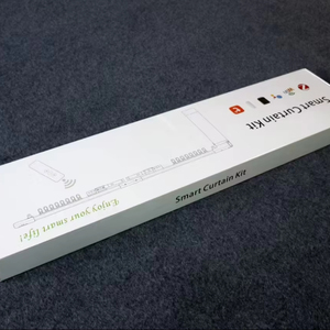 Kit complet de rail de moteur de rideau électrique intelligent Wifi Tuyard de type fin pour installation au plafond de 1 à 6 m, <span class=keywords><strong>Google</strong></span> Homepage - Product Image 1