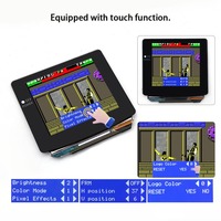 Kit d'écran OLED LCD tactile laminé Hispeedido avec menu OSD et écran AMOLED rétro pixel pour Game Boy Color