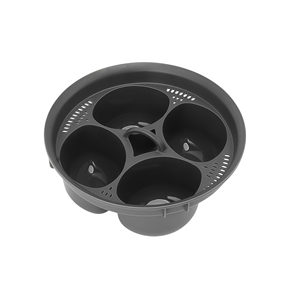 Plateau de cuisson à la vapeur pour œufs en plastique portable manuel 4 tasses, compatible avec Thermomix TM5/<span class=keywords><strong>TM6</strong></span>, moule multifonctionnel pour œufs - Product Image 1