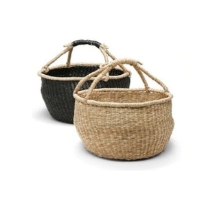 Panier en jonc de mer tressé à la main de qualité supérieure, fabriqué au Vietnam, vente en gros, écologique, pour la décoration intérieure et l'organisation, haute qualité - Product Image 1