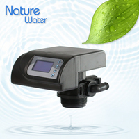 Valve de filtration d'eau électrique multifonctionnelle automatique, accessoire de purificateur d'eau, débit de 2001 à 2500 GPH, affichage LCD pour