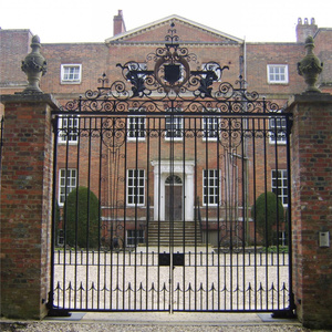 Portes en fer forgé d'<span class=keywords><strong>occasion</strong></span> compétitives Portes en fer forgé de bonne qualité en tête Portes en fer forgé contemporaines - Product Image 3