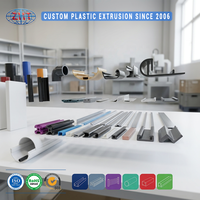 Barra de Plástico PVC y UHMW Flexible, Duradera y Ecológica de Fabricación China para Uso en Exteriores de Supermercados, Ajuste a Presión