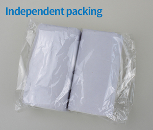 ผ้าก๊อซทางการแพทย์แบบม้วนผ้านอนวูฟเวนผ้าพันแผลยืดหยุ่นในขนาดที่แตกต่างกันเป็นมิตรกับสิ่งแวดล้อมเกรดโรงพยาบาล - Product Image 6