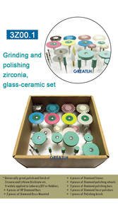 Résine Composite de durcissement dentaire de haute qualité, ensemble de plateaux flexibles de ponçage et de polissage en porcelaine pour dentistes - Product Image 6