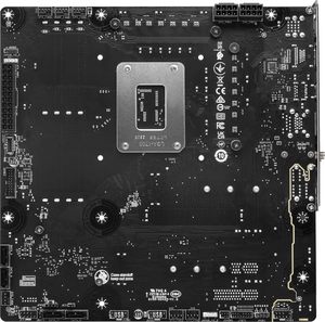 MSI b760m dự án Zero chơi game Bo mạch chủ hỗ trợ 14th/13/12th Gen Intel Bộ vi xử lý, LGA 1700, DDR5, PCIe 5.0, M.2 khe cắm - Product Image 2