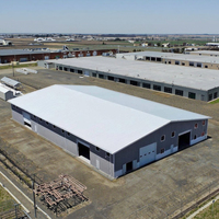现代设计屋面桁架框架工业预制仓库车间棚架结构钢结构建筑