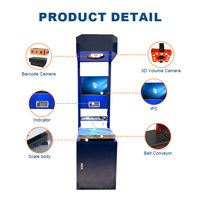 Système de traitement des retours DWS, dimensionnement, pesage, numérisation automatique pour centre d'inspection des marchandises retournées en e-commerce